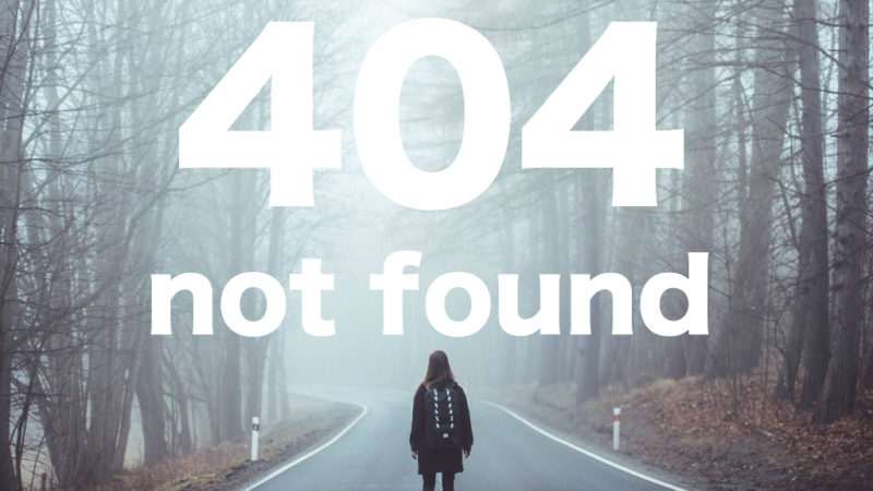 404 Not Found